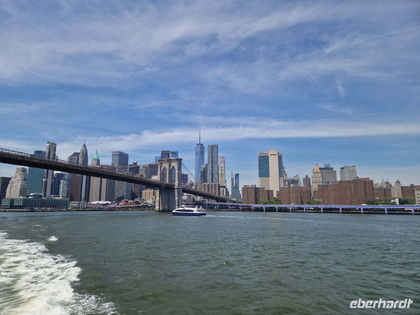 Schifffahrt um Süd Manhattan