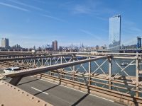 Spaziergang über die Brooklyn Bridge