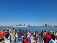 auf zur Lady Liberty - mit Schiffsparade der Fleet Week 