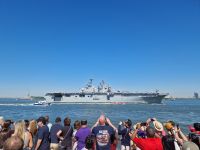 auf zur Lady Liberty - mit Schiffsparade der Fleet Week 