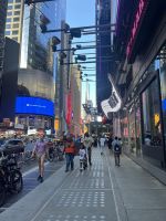 Spaziergang zum Times Square