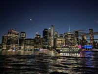 New York City Skyline bei Nacht