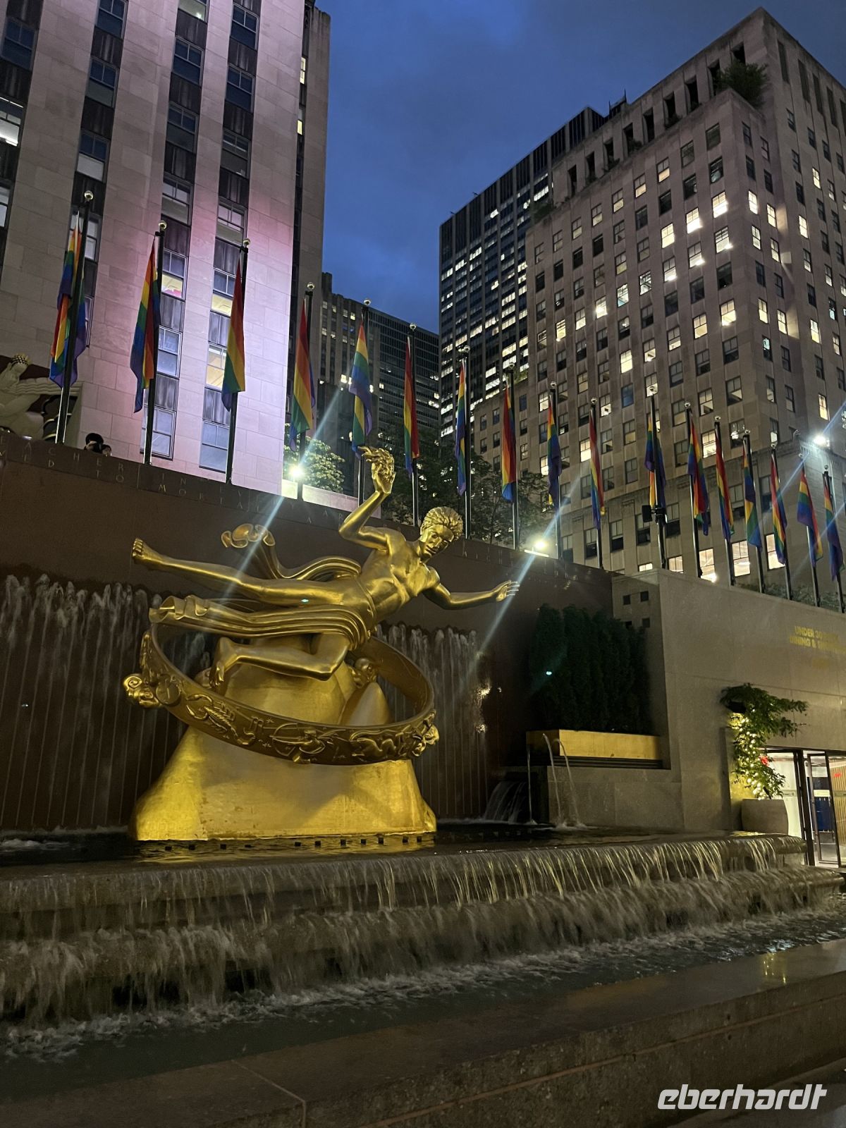 Rockefeller Center - Goldener Engel