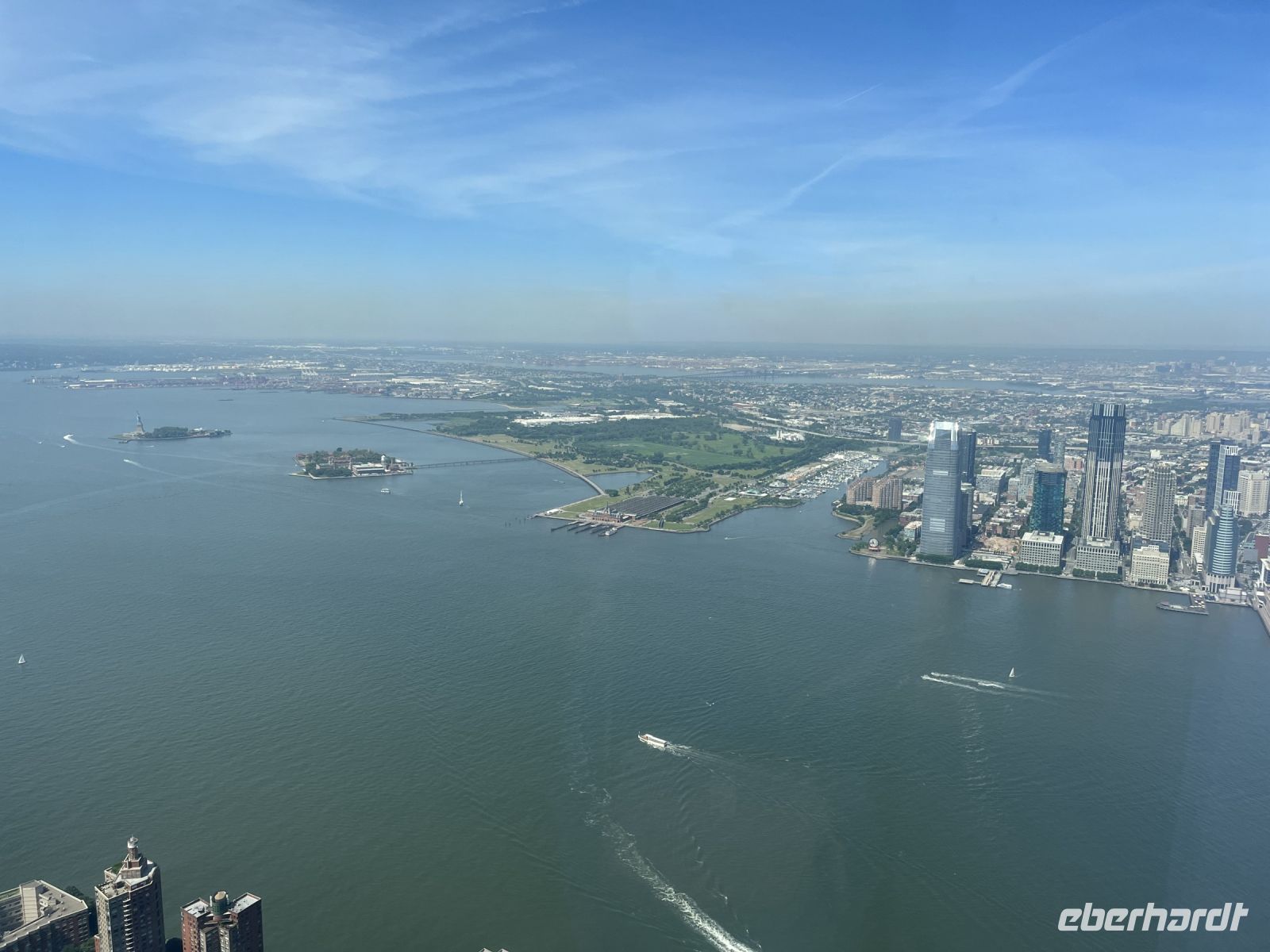 Blick vom One World Trade Center