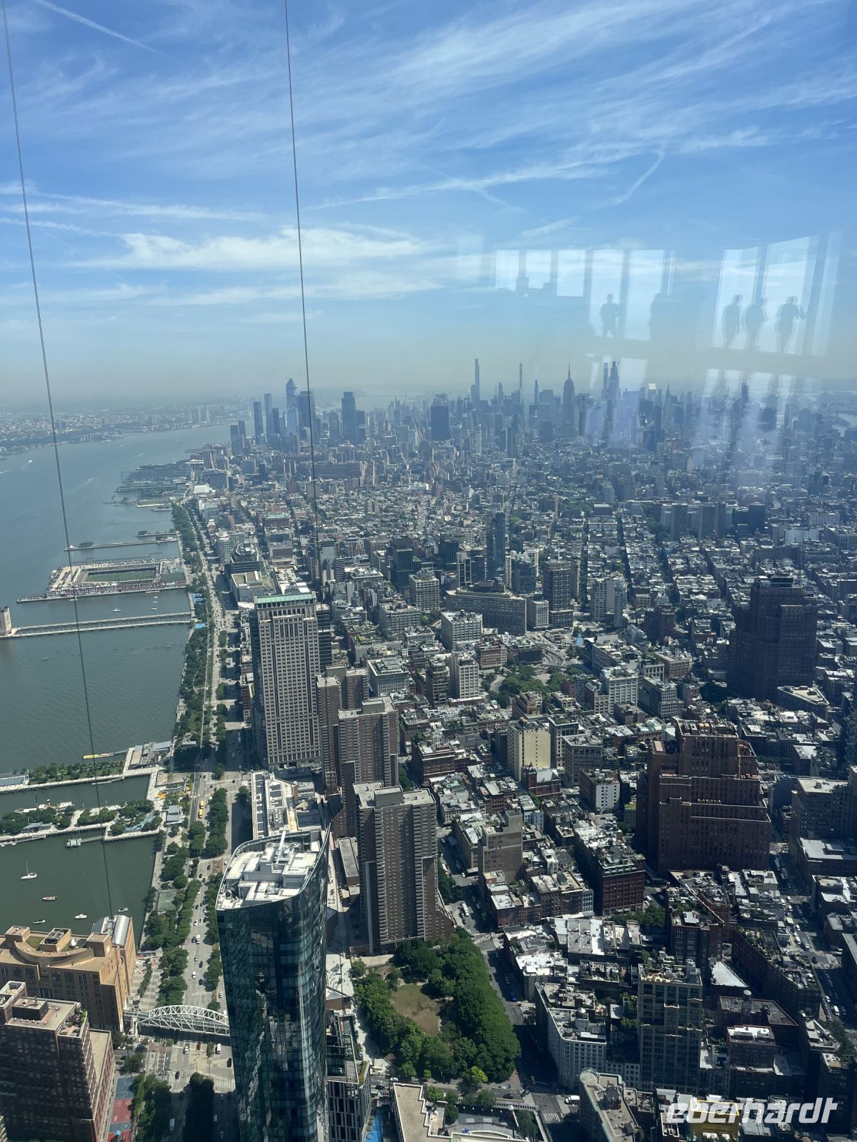 Blick vom One World Trade Center