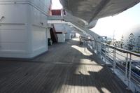 Sonnendeck der Queen Mary