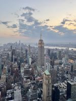 Blick auf die Wolkenkratzer von Manhattan