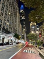 Nachts auf Manhattans Straßen