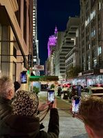 Einzigartiges Manhattan bei Nacht