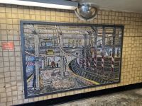 Kunst in der Subway station