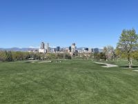 Stadtrundfahrt in Denver - Fotostopp am Stadtpark / Public Golfpark 