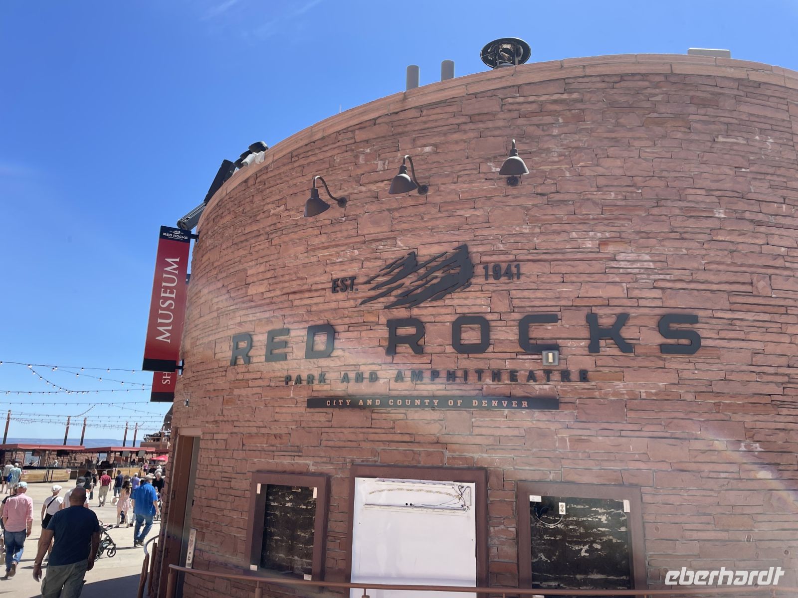 Fahrt von Denver zum Red Rocks Theater
