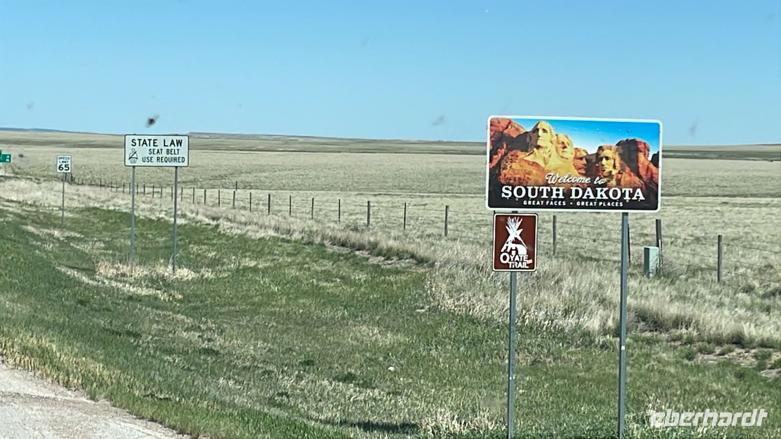 Weiterfahrt nach Mount Rushmore 