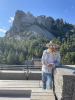 Jacob am Mount Rushmore