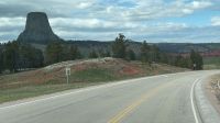 Weiterfahrt nach Devils Tower 