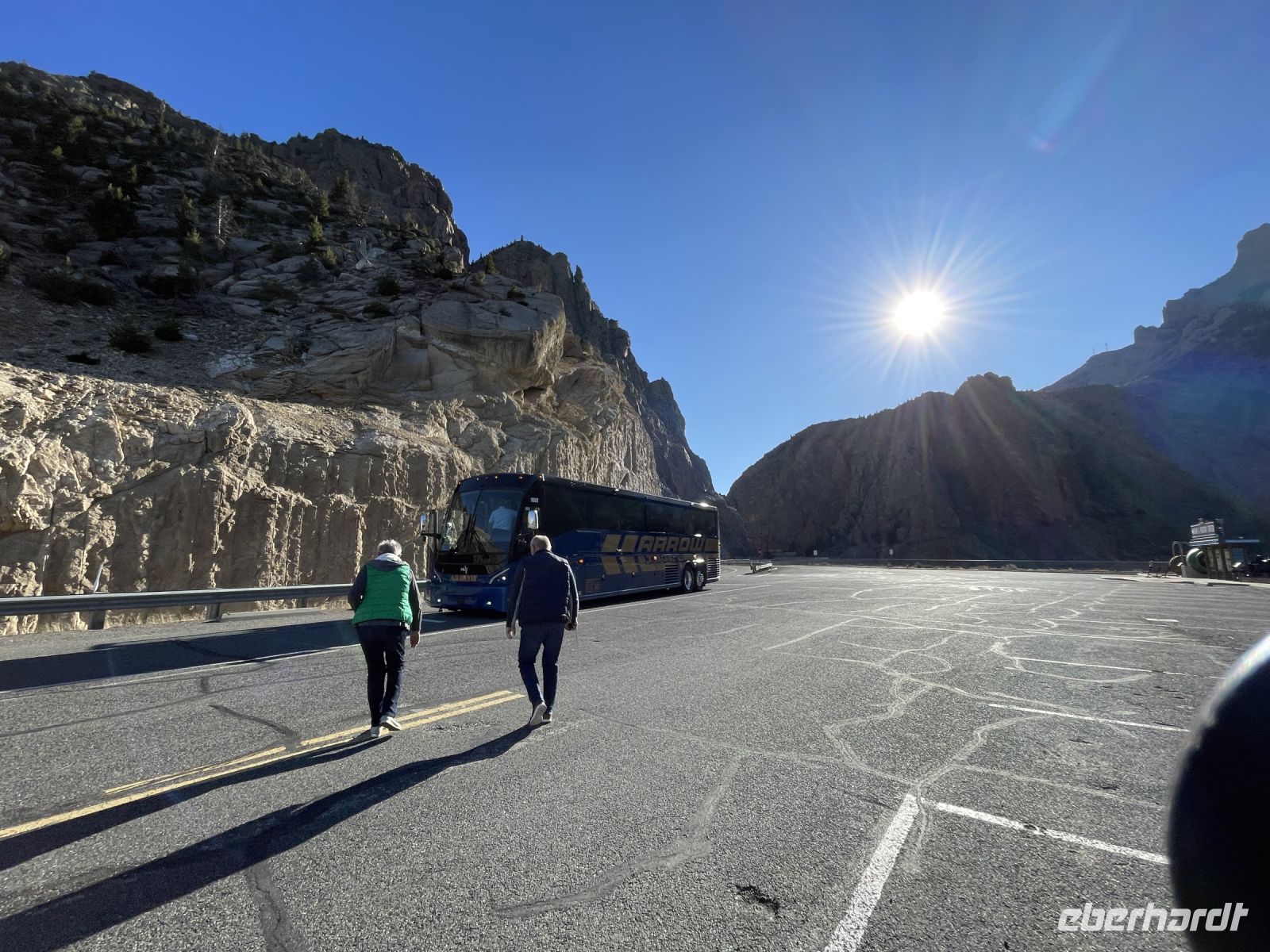 Weiterfahrt zum Yellowstone Nationalpark