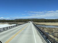Fahrt durch den Yellowstone Nationalpark 