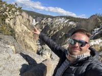 Yellowstone Nationalpark - Lower Yellowstone Wasserfall