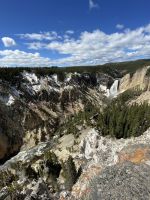 Yellowstone Nationalpark - Lockout Lower Yellowstone Wasserfall