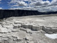Yellowstone Nationalpark - Mamuth Hot Springs (heiße Quellen)