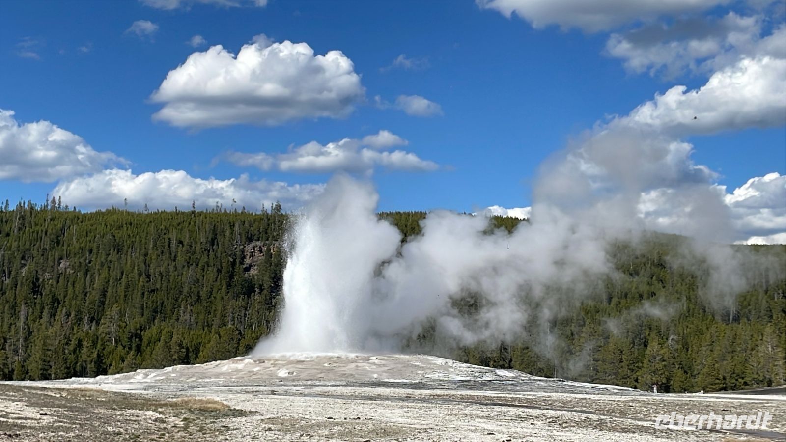 Yellowstone Nationalpark - Geysir Old Faithful