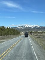 Weiterfahrt zum Teton Nationalpark