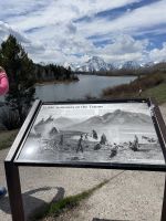 Teton Nationalpark - Fotostopp am Oxbond Abend Turnout