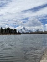 Teton Nationalpark - Fotostopp am Oxbond Abend Turnout