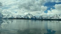Teton Nationalpark - Fotostopp am Jackson Lake