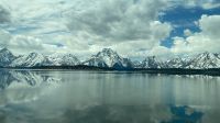 Teton Nationalpark - Fotostopp am Jackson Lake
