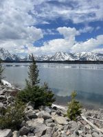 Teton Nationalpark - Fotostopp am Jackson Lake