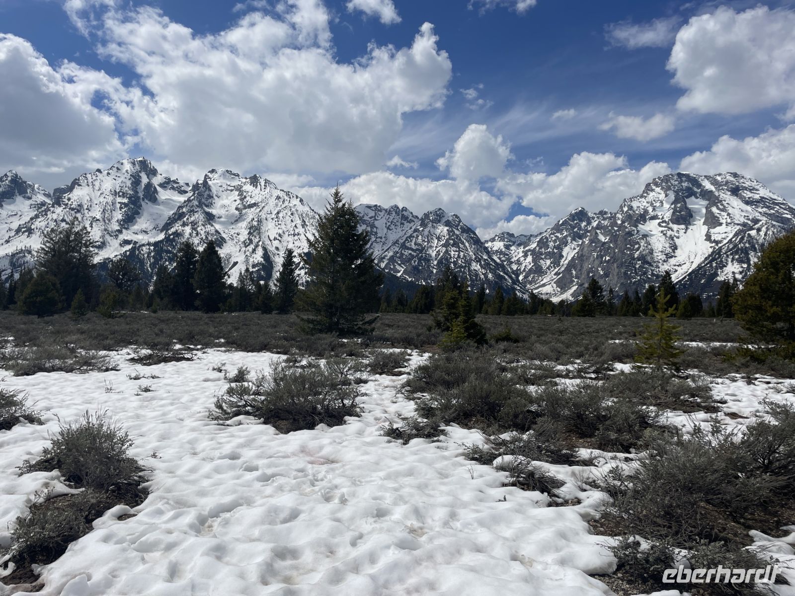 Teton Nationalpark - Fotostopp am Jackson Lake