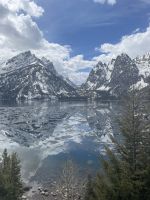 Teton Nationalpark - Fotostopp am Jenny Lake