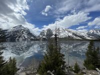 Teton Nationalpark - Fotostopp am Jenny Lake