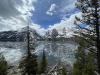 Teton Nationalpark - Fotostopp am Jenny Lake