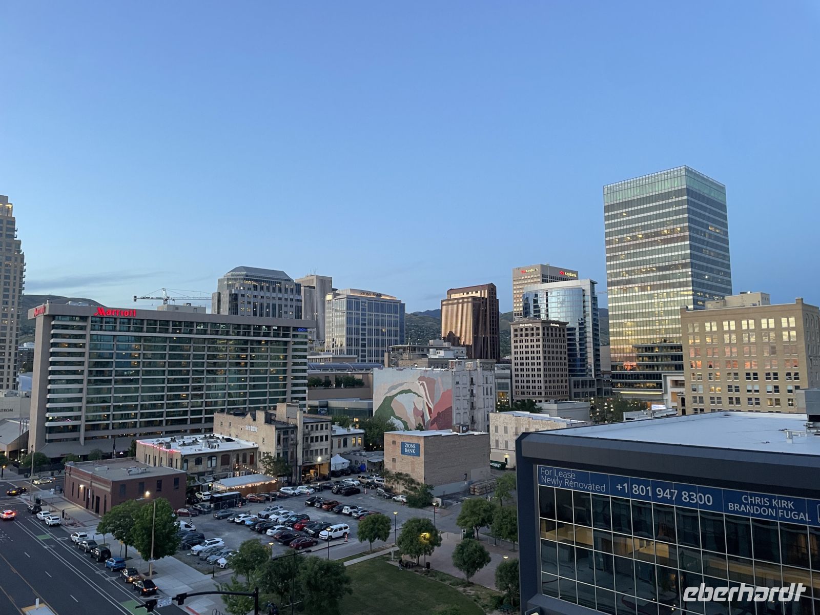Abendstimmung in Salt Lake City