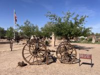 Weiterfahrt zum Monument Valley - kurze Pause in Pause in Bluff 
