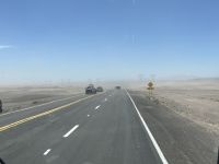 Weiter zum Grand Canyon durch einen Sandsturm