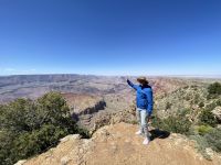 Grand Canyon - Rundgang am  Desert Point