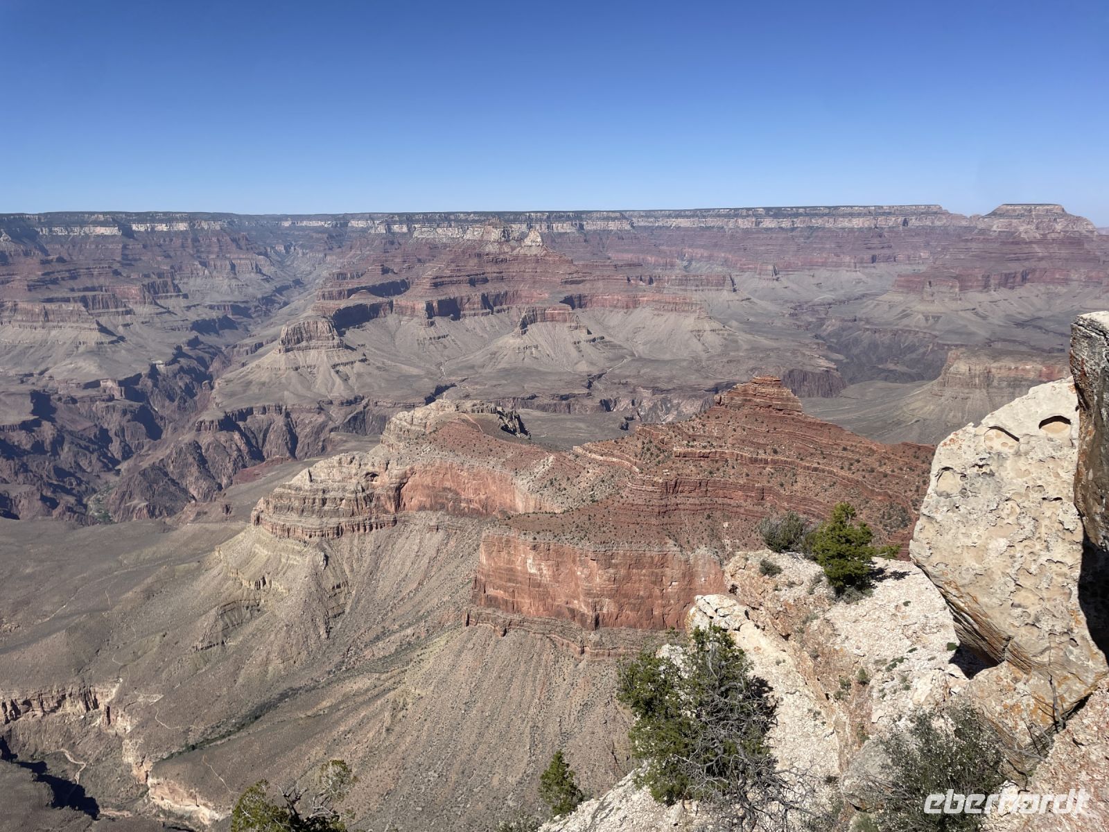 Grand Canyon - Rundgang am  Matter Point