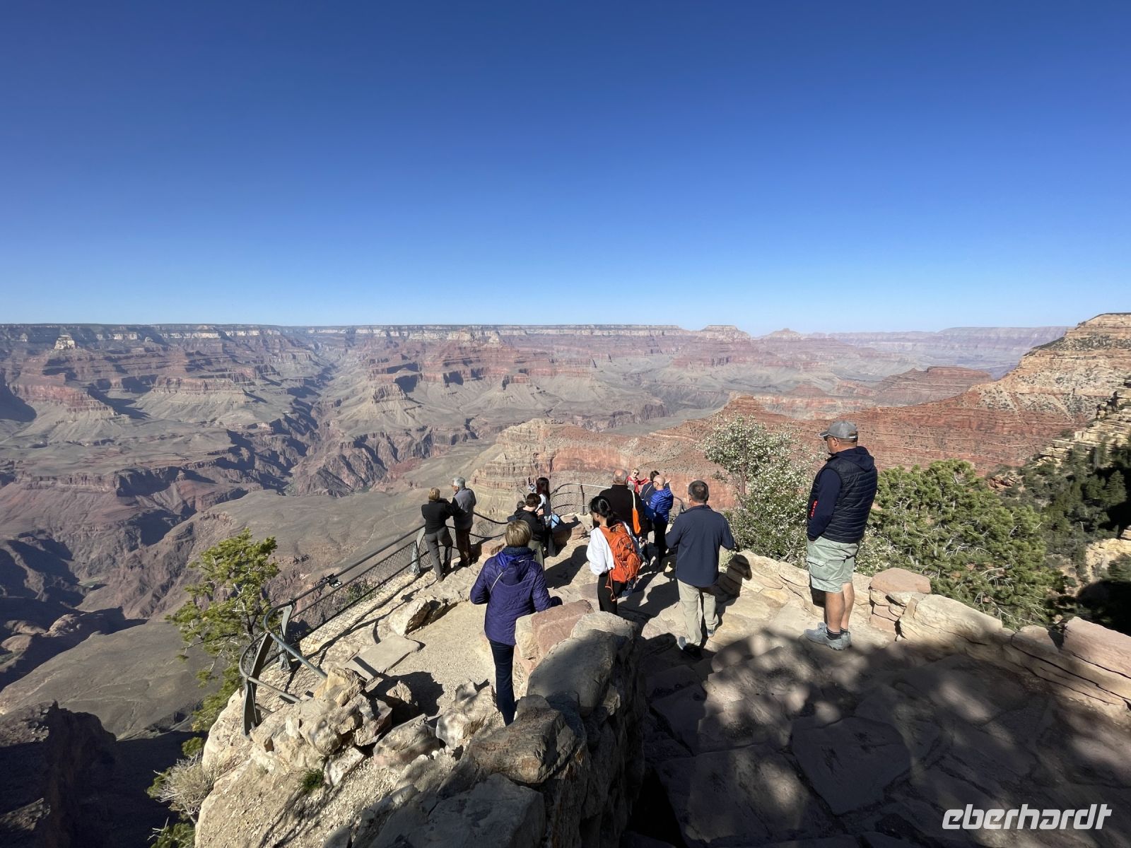 Grand Canyon - Rundgang am  Matter Point