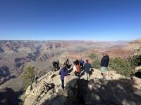 Grand Canyon - Rundgang am  Matter Point