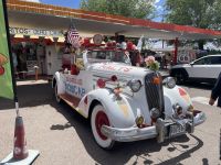 Auf der Fahrt nach Las Vegas - Mittagspause in Seligmann