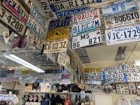 Auf der Fahrt nach Las Vegas - Mittagspause in Seligmann