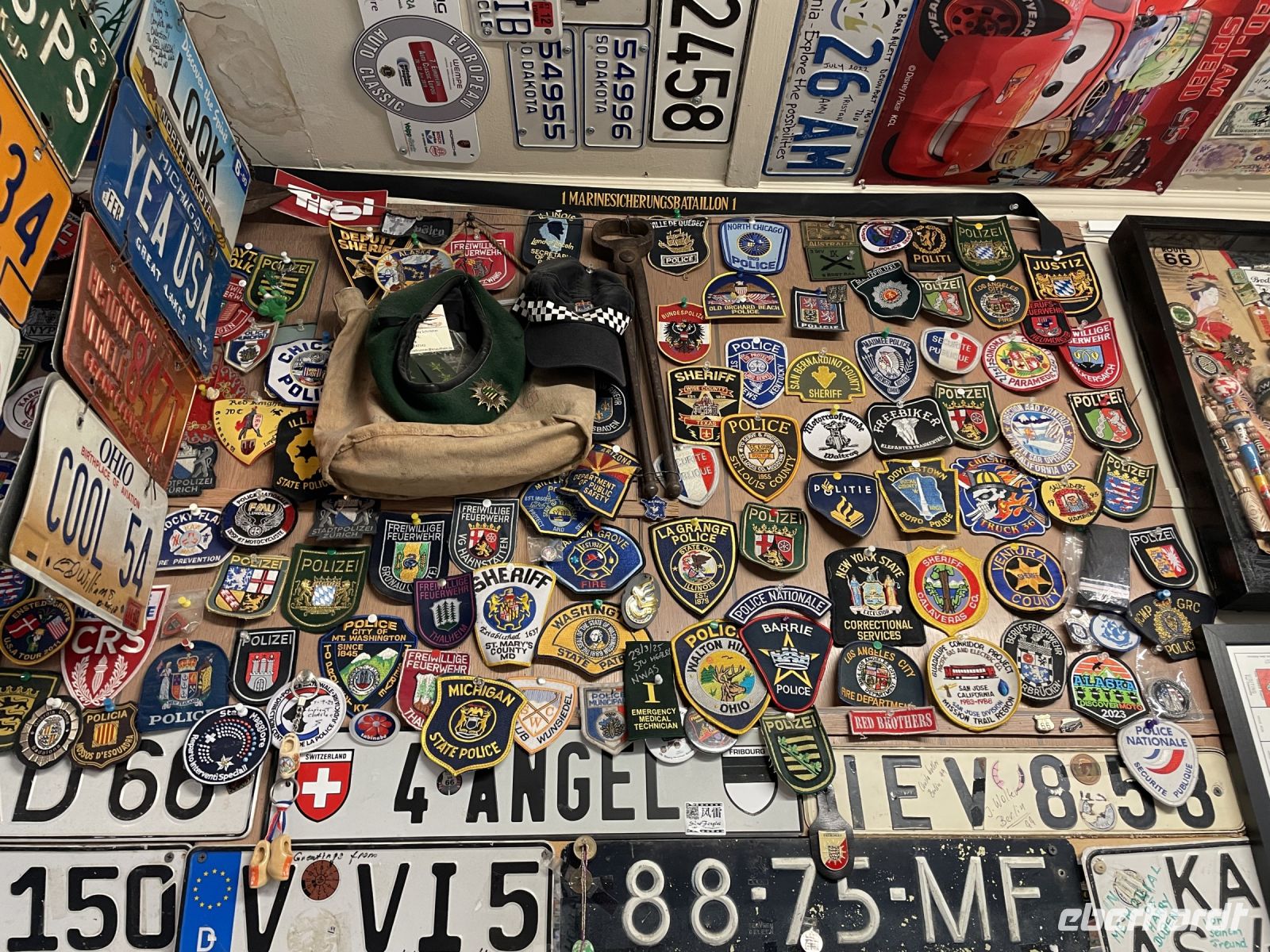 Auf der Fahrt nach Las Vegas - Mittagspause in Seligmann