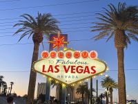 Las Vegas Nighttour - Fotostopp am Vegas Sign