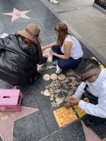 Los Angeles - Hollywood - Rundgang am Walk of Fame