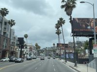Los Angeles - Fahrt durch Hollywood