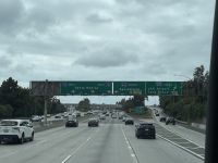 Los Angeles - Fahrt nach Santa Monica