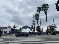 Los Angeles - Spaziergang am Santa Monica Pier